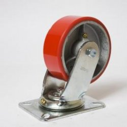 Колесо большегрузное полиуретановый обод поворотное SCP 200